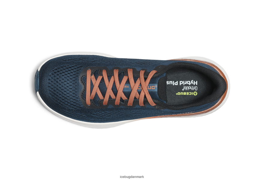 dyb blå/kobber Kvinder fodtøj Z2HR6P2 Icebug aura rb9x kører