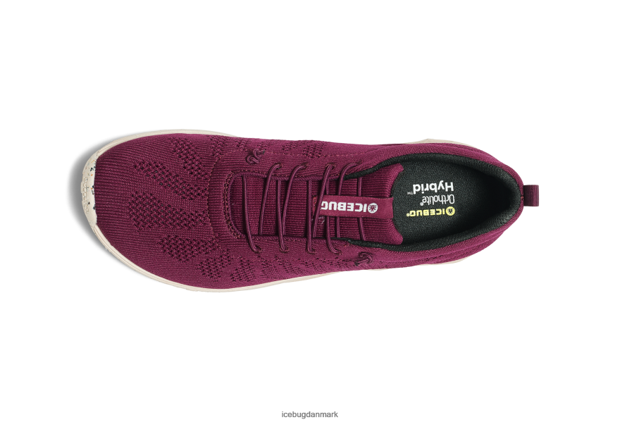 karmosinrød Kvinder fodtøj Z2HR6P22 Icebug eli rb9x