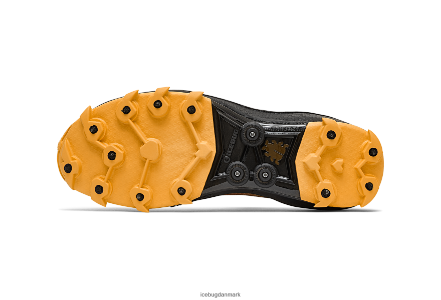 sort/brandorange Kvinder fodtøj Z2HR6P9 Icebug iver5 olx