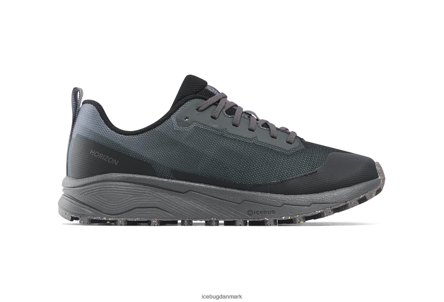 sort/granit Kvinder fodtøj Z2HR6P10 Icebug horisont rb9x