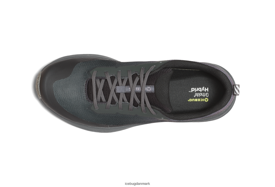 sort/granit Mænd fodtøj Z2HR6P67 Icebug horisont rb9x