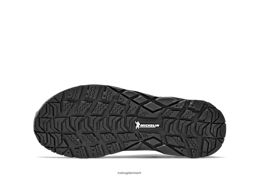 sort/grå Kvinder fodtøj Z2HR6P43 Icebug grove uld michelin bugdri