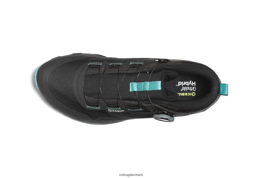 sort/mint Kvinder fodtøj Z2HR6P51 Icebug rover mid rb9x gtx