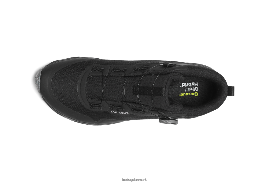 sort/skifergrå Mænd fodtøj Z2HR6P85 Icebug rover mid rb9x gtx