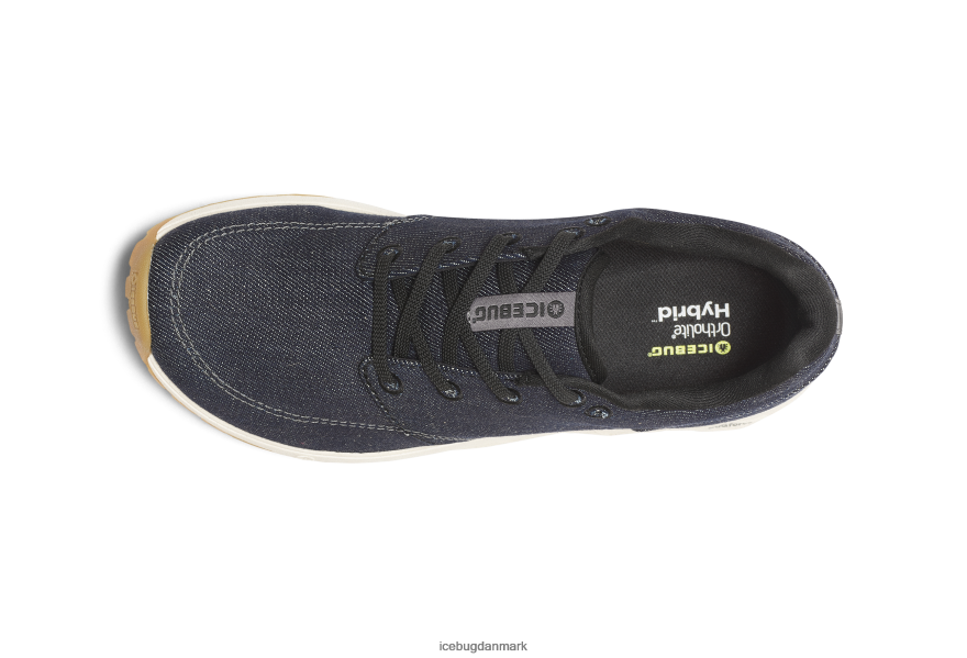 stål blå Kvinder fodtøj Z2HR6P33 Icebug genbrug v1 biosål