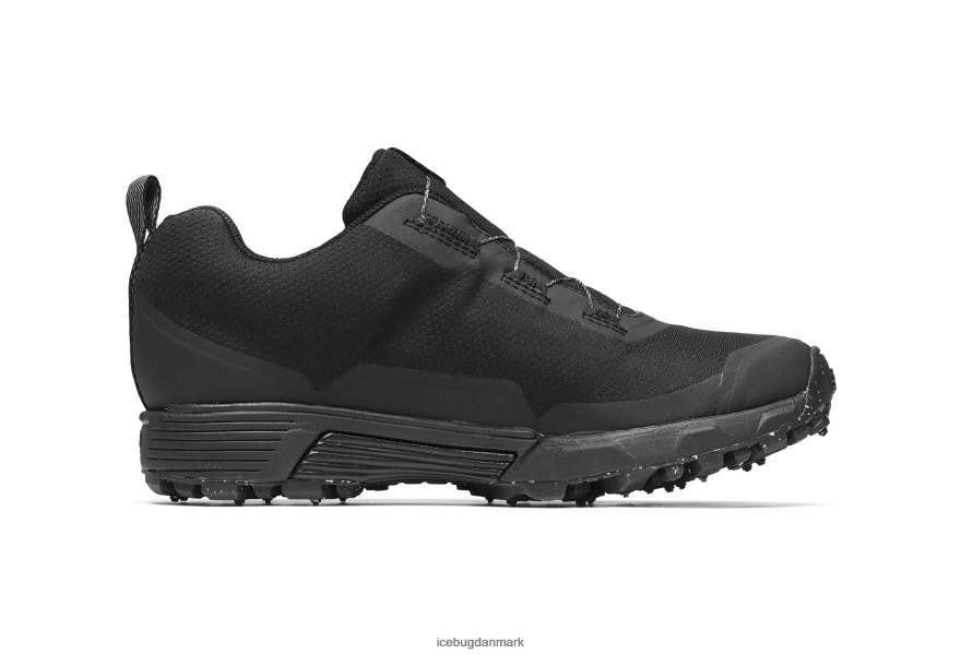 ægte sort Kvinder fodtøj Z2HR6P14 Icebug rover bugrip gtx