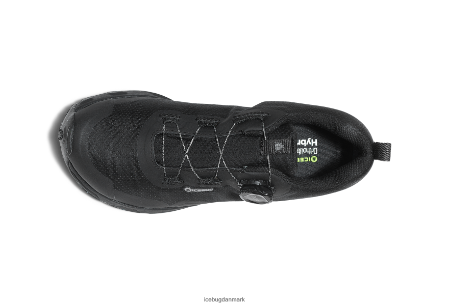 ægte sort Kvinder fodtøj Z2HR6P14 Icebug rover bugrip gtx