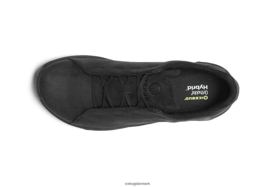 ægte sort Kvinder fodtøj Z2HR6P26 Icebug loe biosål