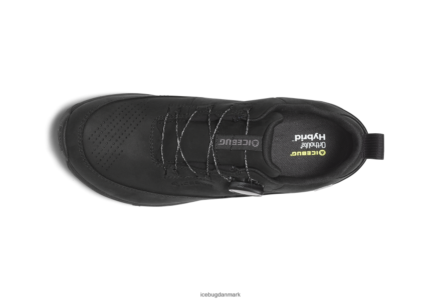 ægte sort Kvinder fodtøj Z2HR6P30 Icebug ava biosål